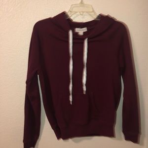 forever21 maroon hoodie